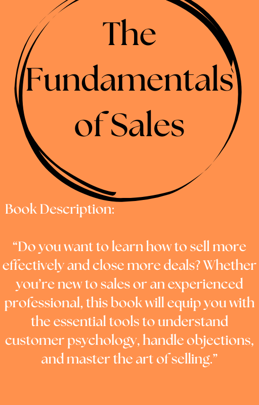 The Fundamentals of Sales